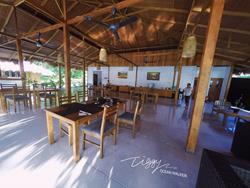 Dive into Lembeh at Hairball Resort - restaurant.